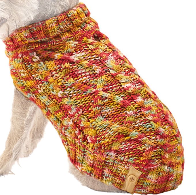 Crochet Dog Sweaters for Large Dogs, Multi-Colored - Healthber
