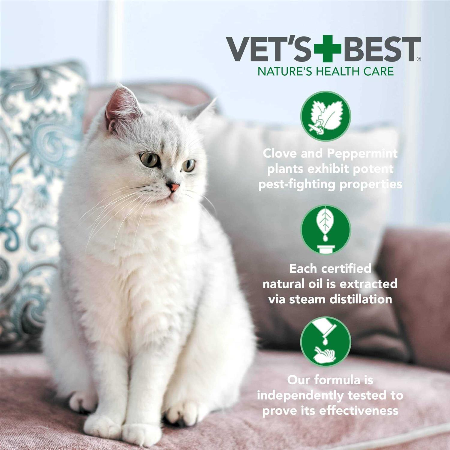 Vet’s Best Flea Tick Home Spray - Healthber