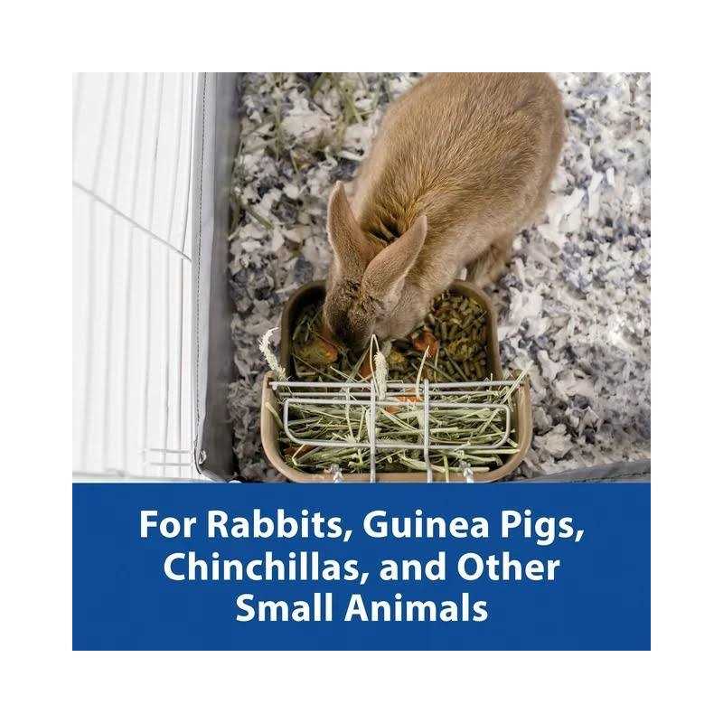 Kaytee Forti-Diet Hay & Food Feeder - Healthber