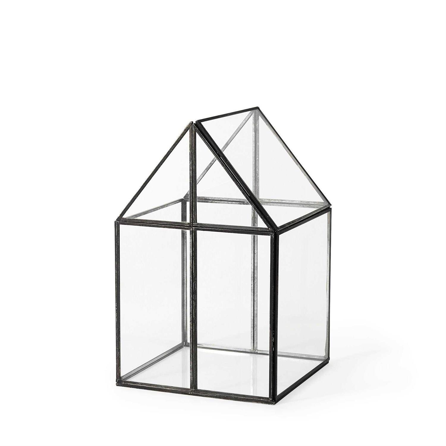 Mercana Sikes 6L x 6W x 10H Glass Terrarium - Healthber