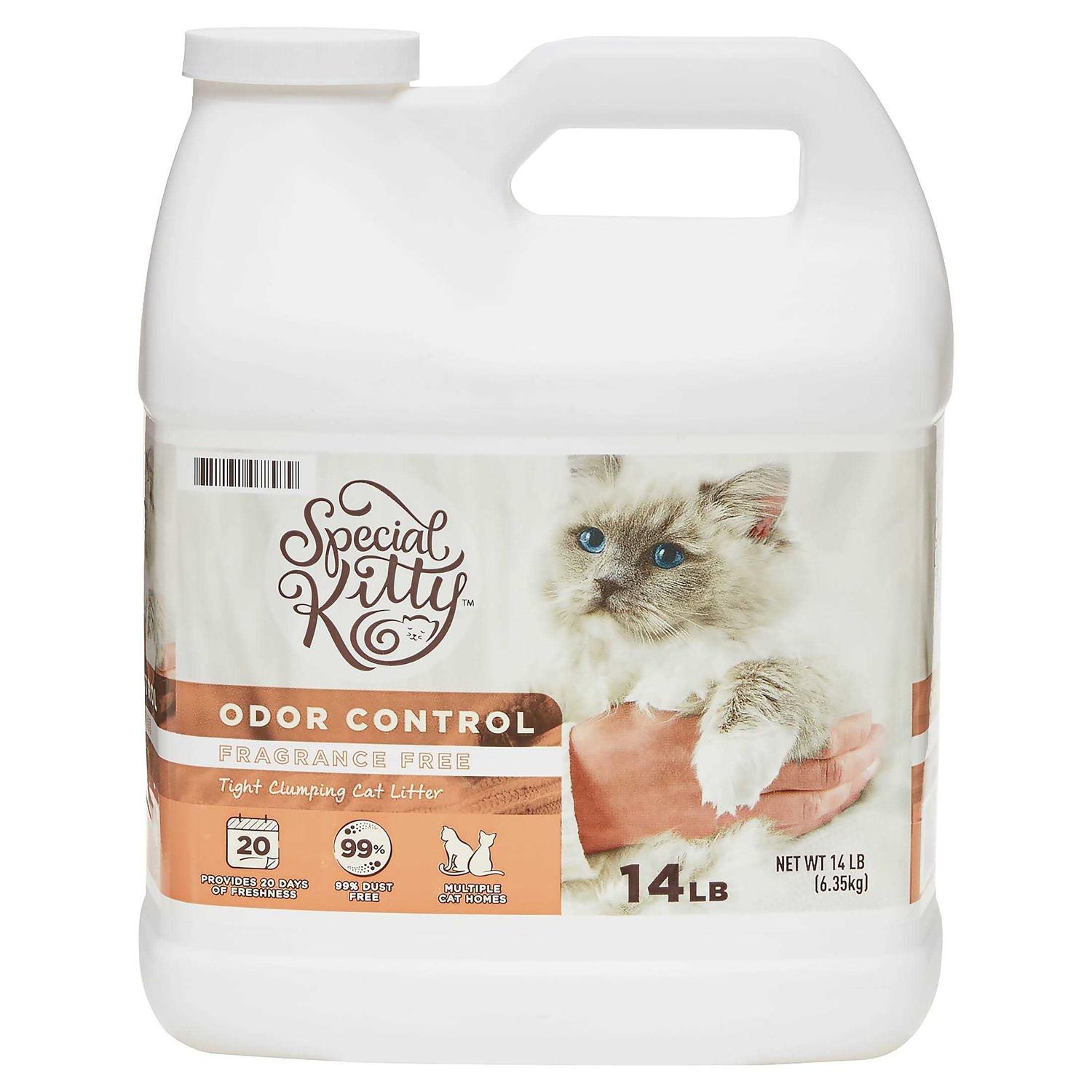 Special Kitty Odor Control Tight Clumping Cat Litter - Healthber