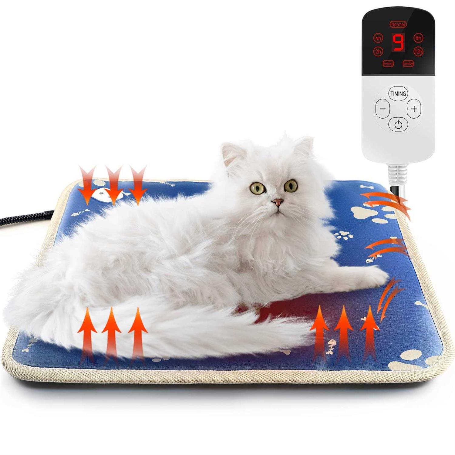 MILIFUN Pet Heating Pad for Cats Dogs Cat Heating Pad for Indoor Warming Mat - Healthber
