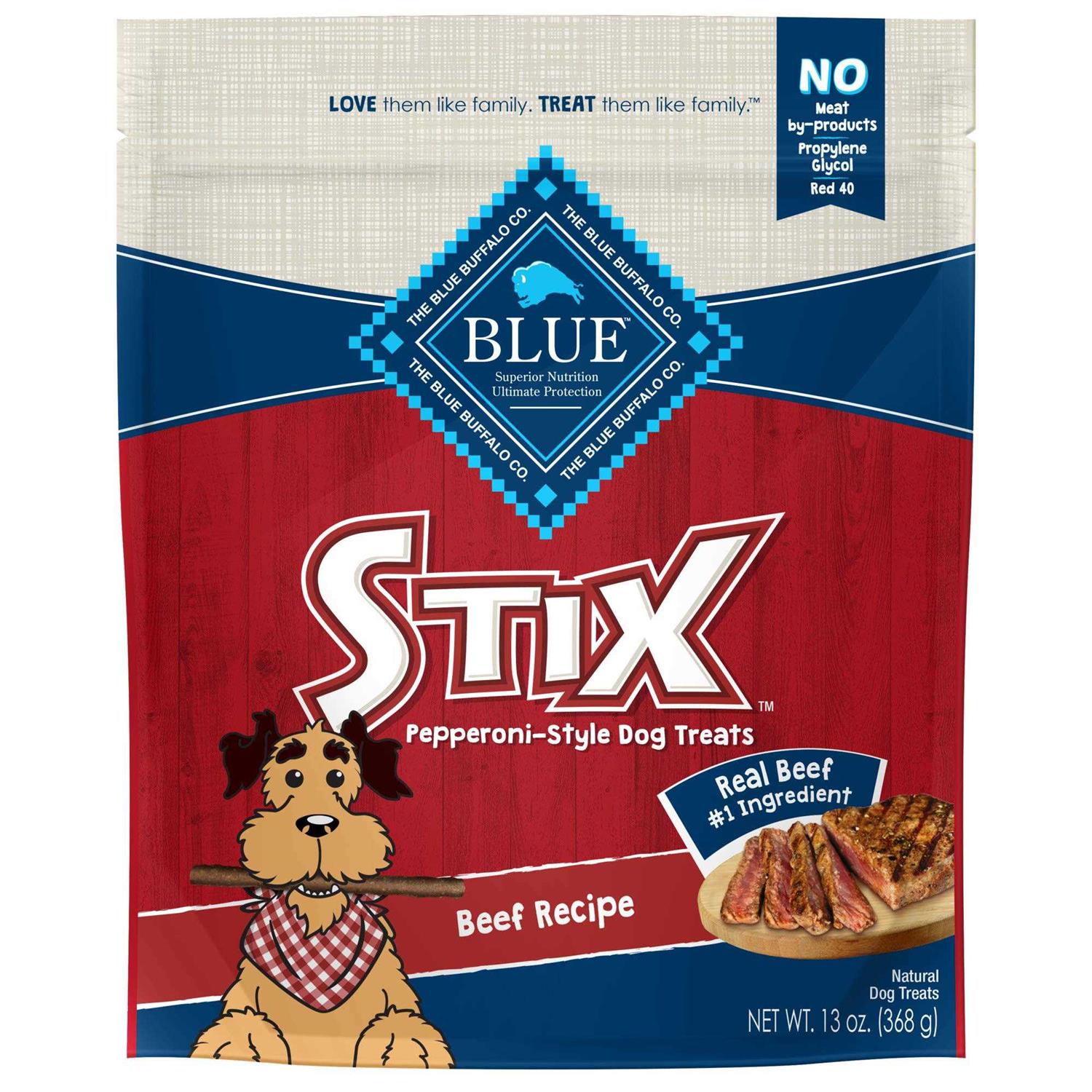 Blue Buffalo Stix Dog Treats - Healthber