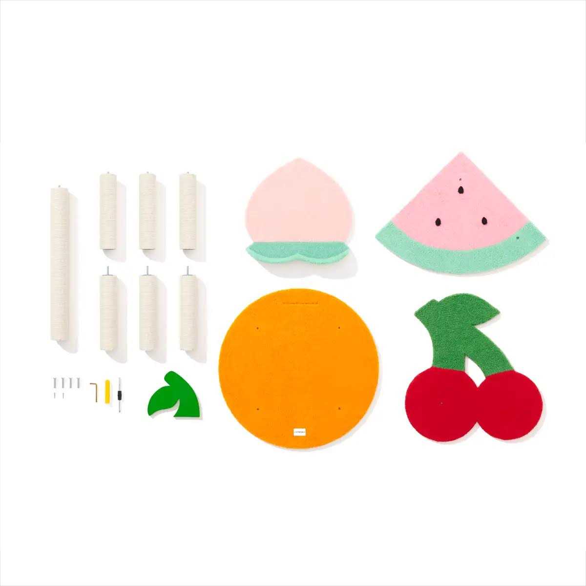 Fruit Frenzy Cat Climber Tree by Vetreska - Healthber