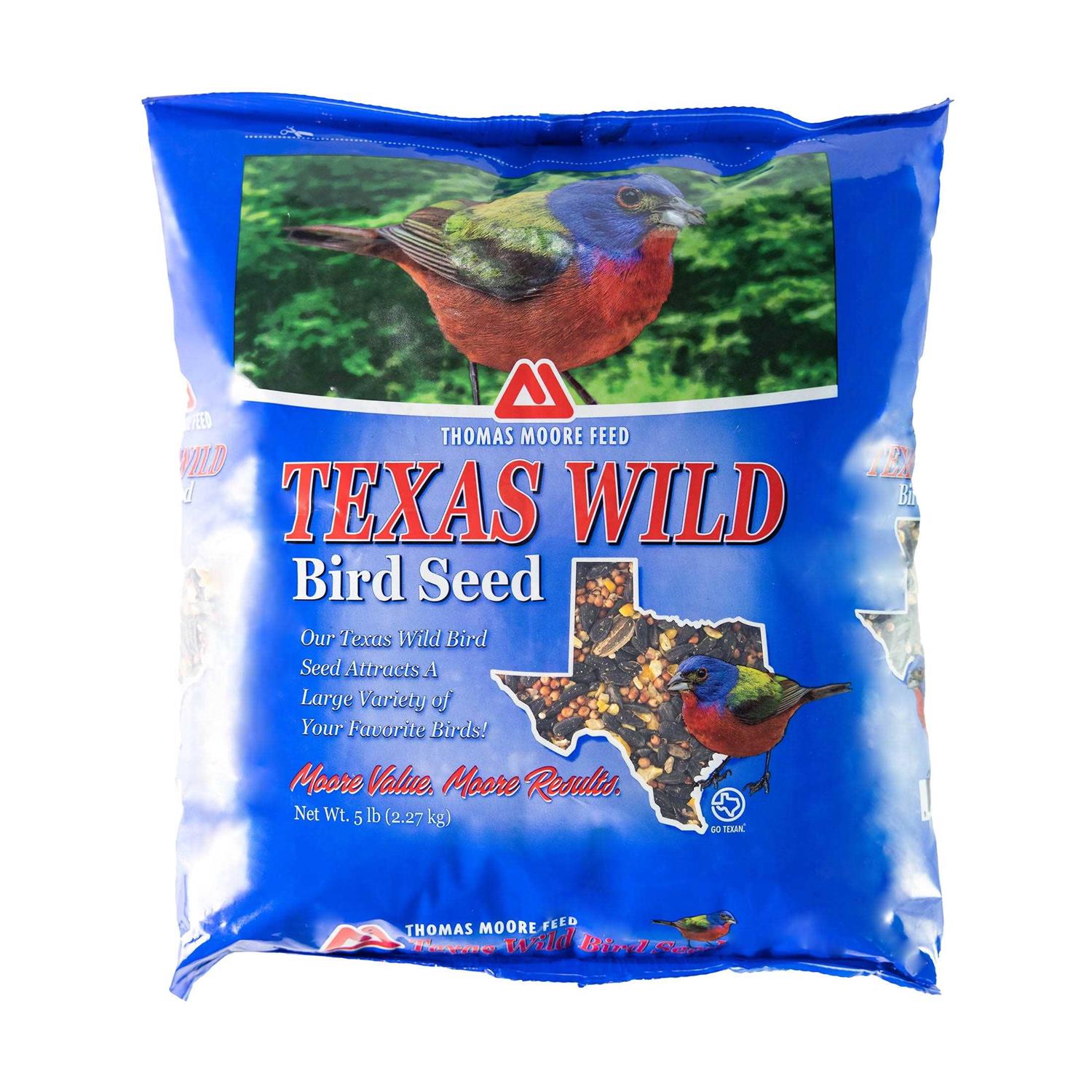 Thomas Moore Feeds Texas Wild Bird Seed and Feed - Healthber