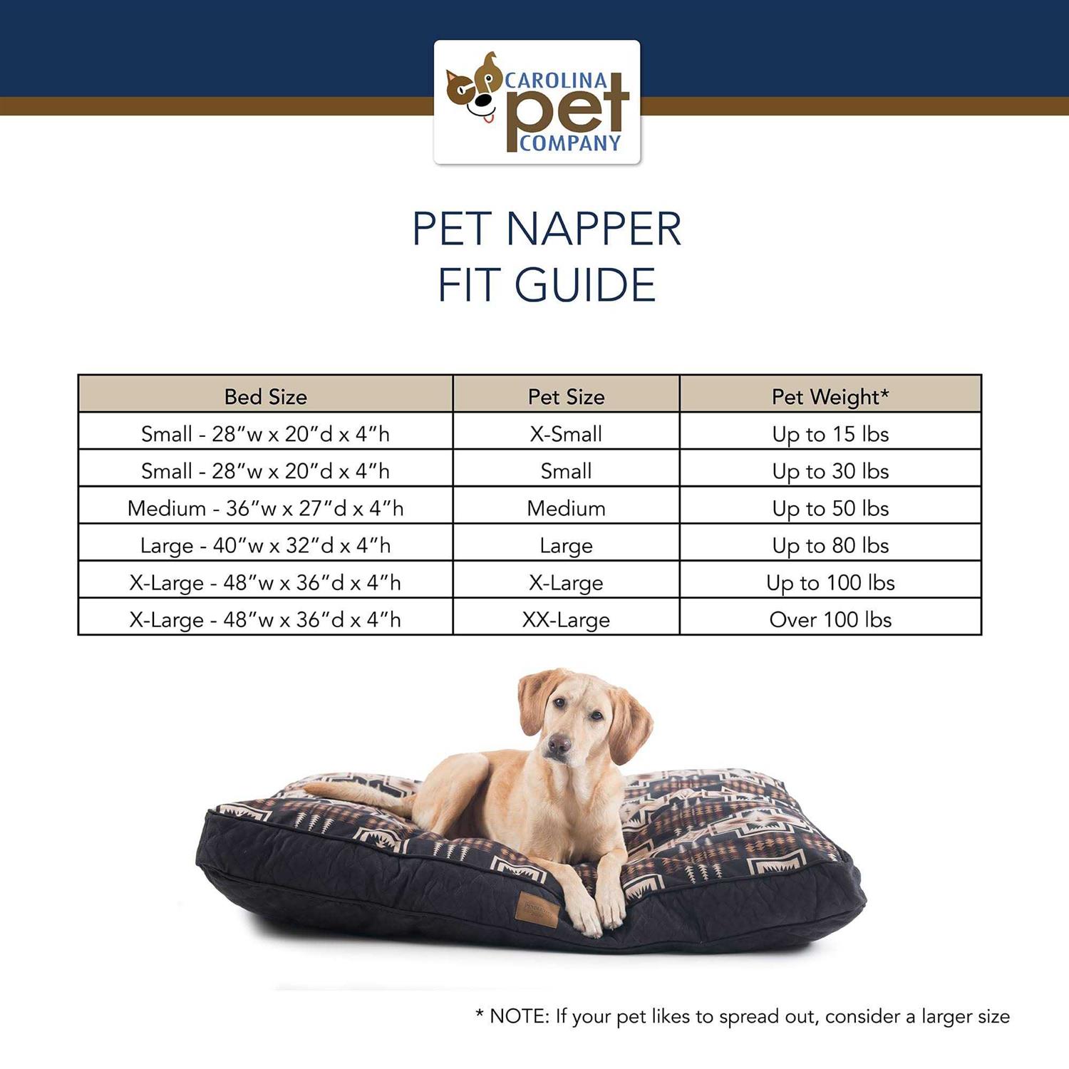 Pendleton Pet Napper Dog Bed Plaid - Healthber
