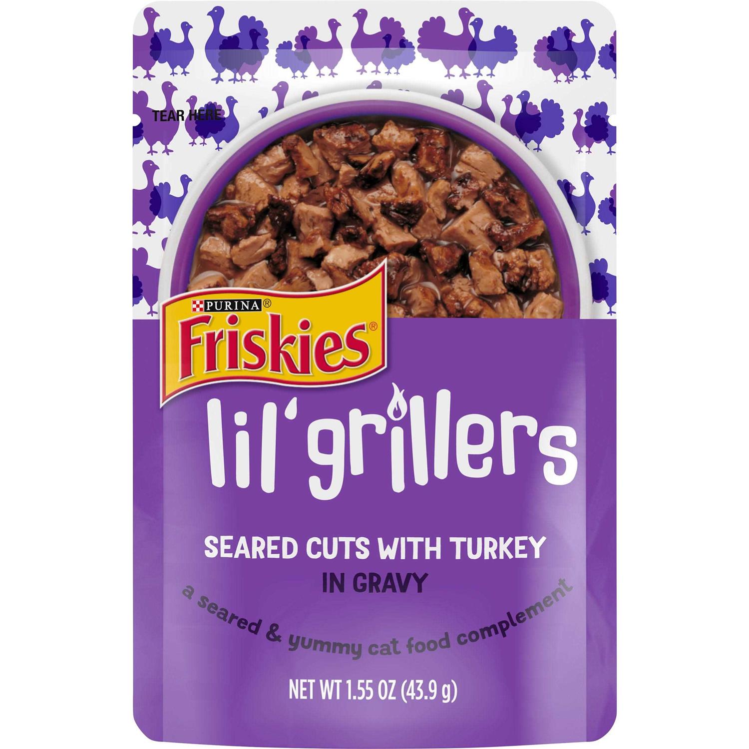 Friskies Lil Grillers Seared Cuts Gravy Wet Cat Food - Healthber