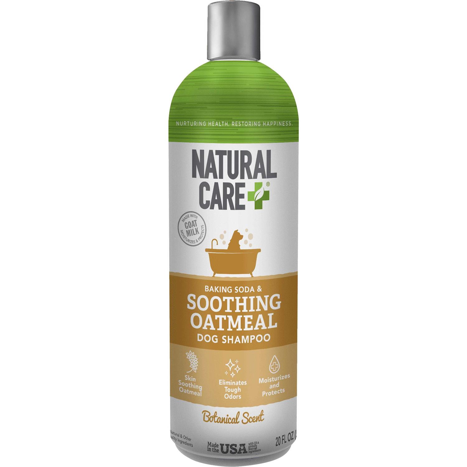 Natural Care Dog Shampoo Baking Soda & Soothing Oatmeal - Healthber