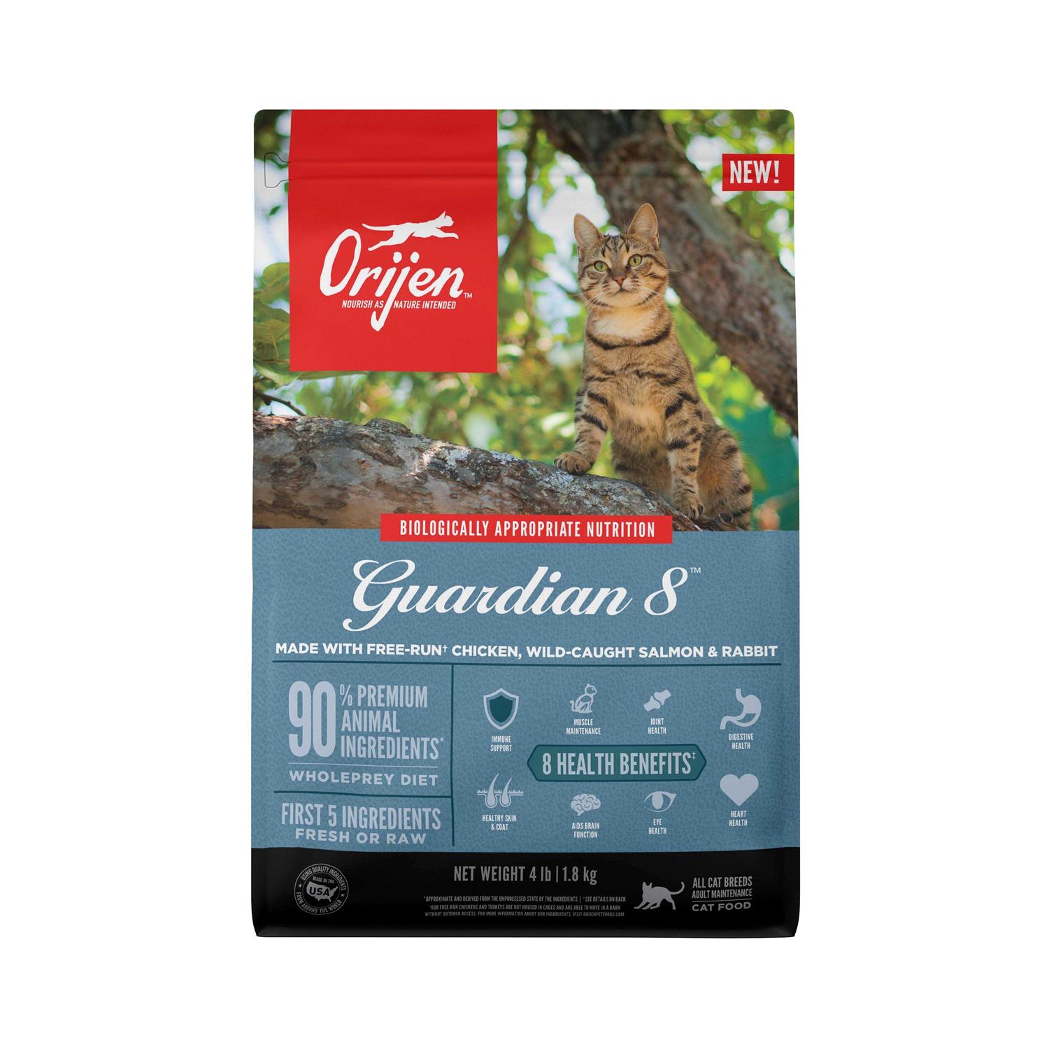 Orijen Guardian 8 Dry Cat Food - Healthber