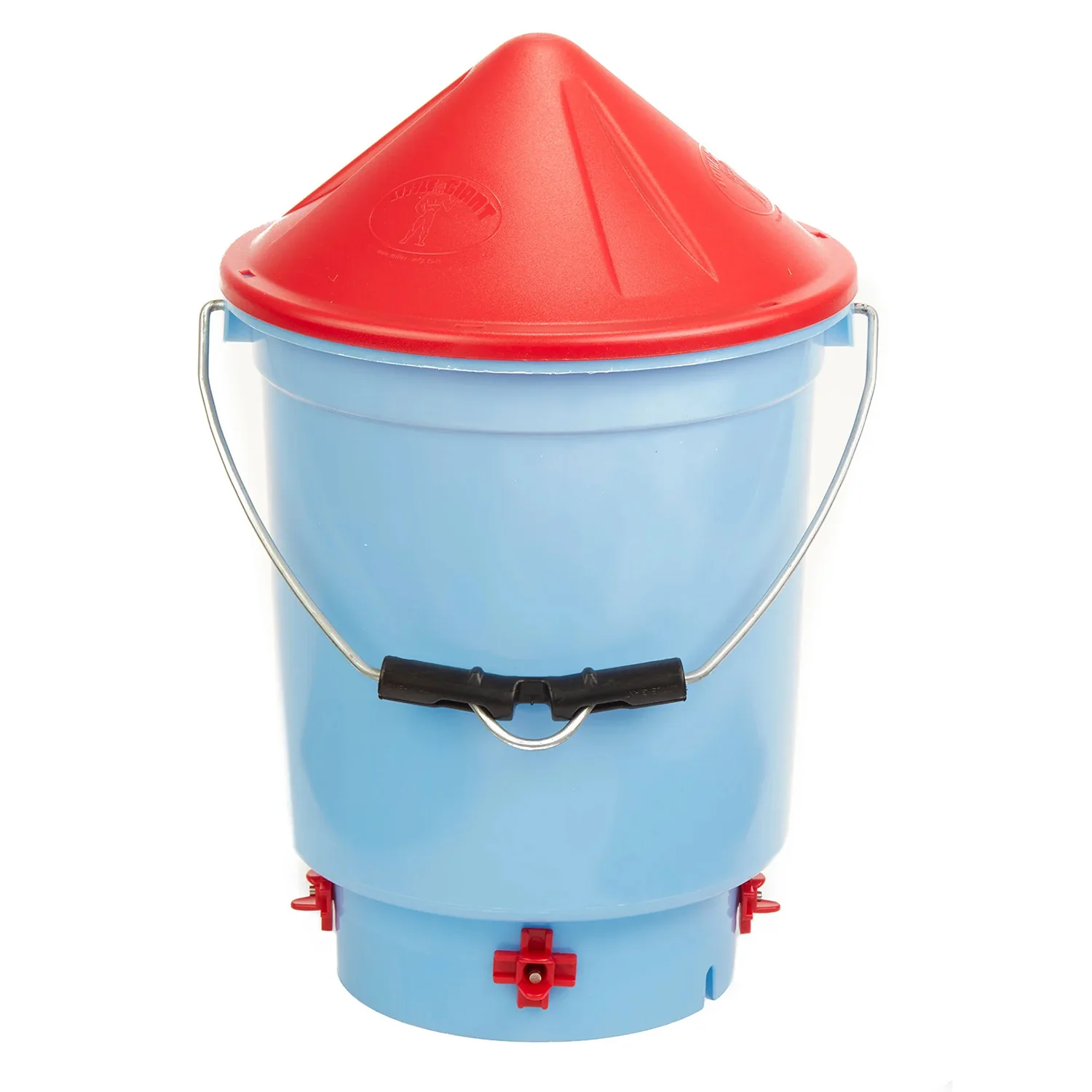 Deluxe Hen Hydrator, Red/White - Healthber