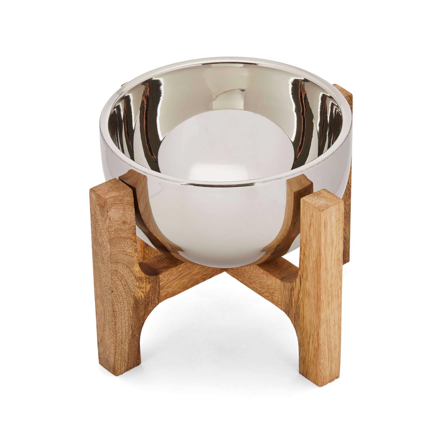 Reddy Stainless Steel Double Wall Dog Bowl - Healthber