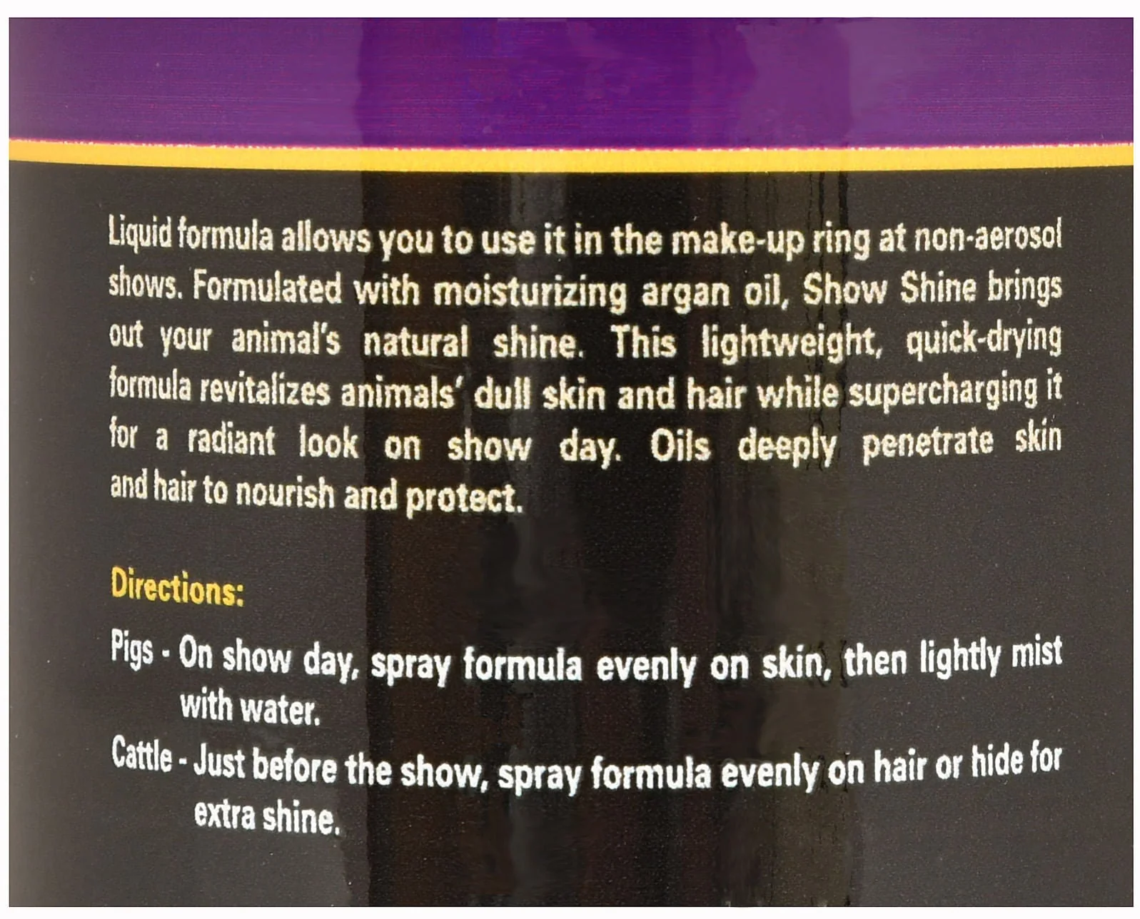 Show Shine for Livestock - Healthber