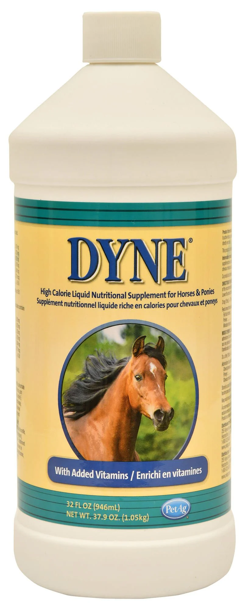 Dyne High Calorie Liquid for Horses, Gallon - Healthber
