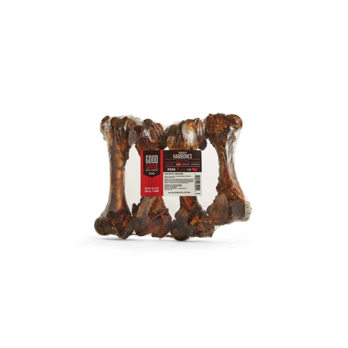 Good Lovin Smoked Hambone Dog Chew - Healthber