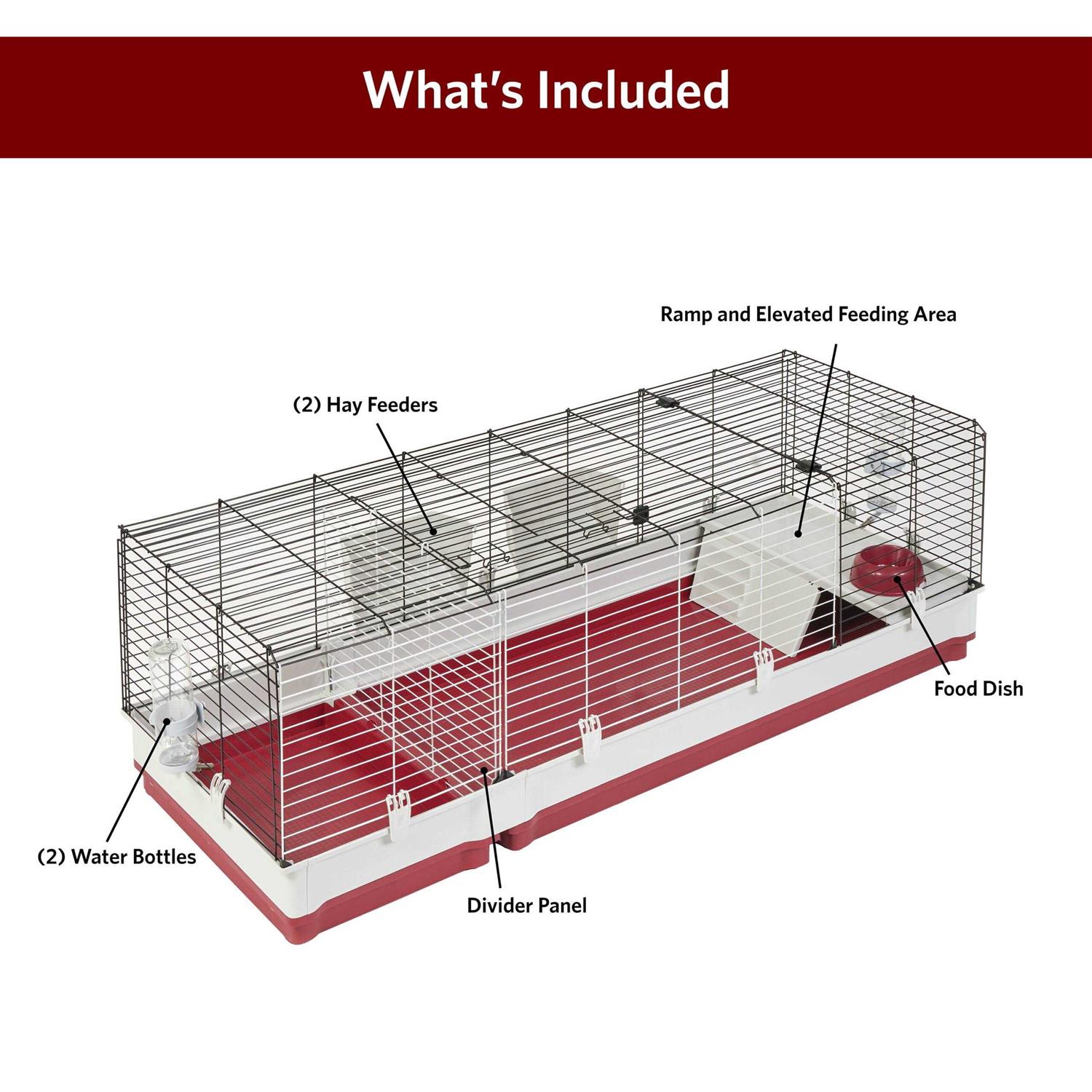 Midwest Homes for Pets Wabbitat Deluxe Rabbit Home - Healthber