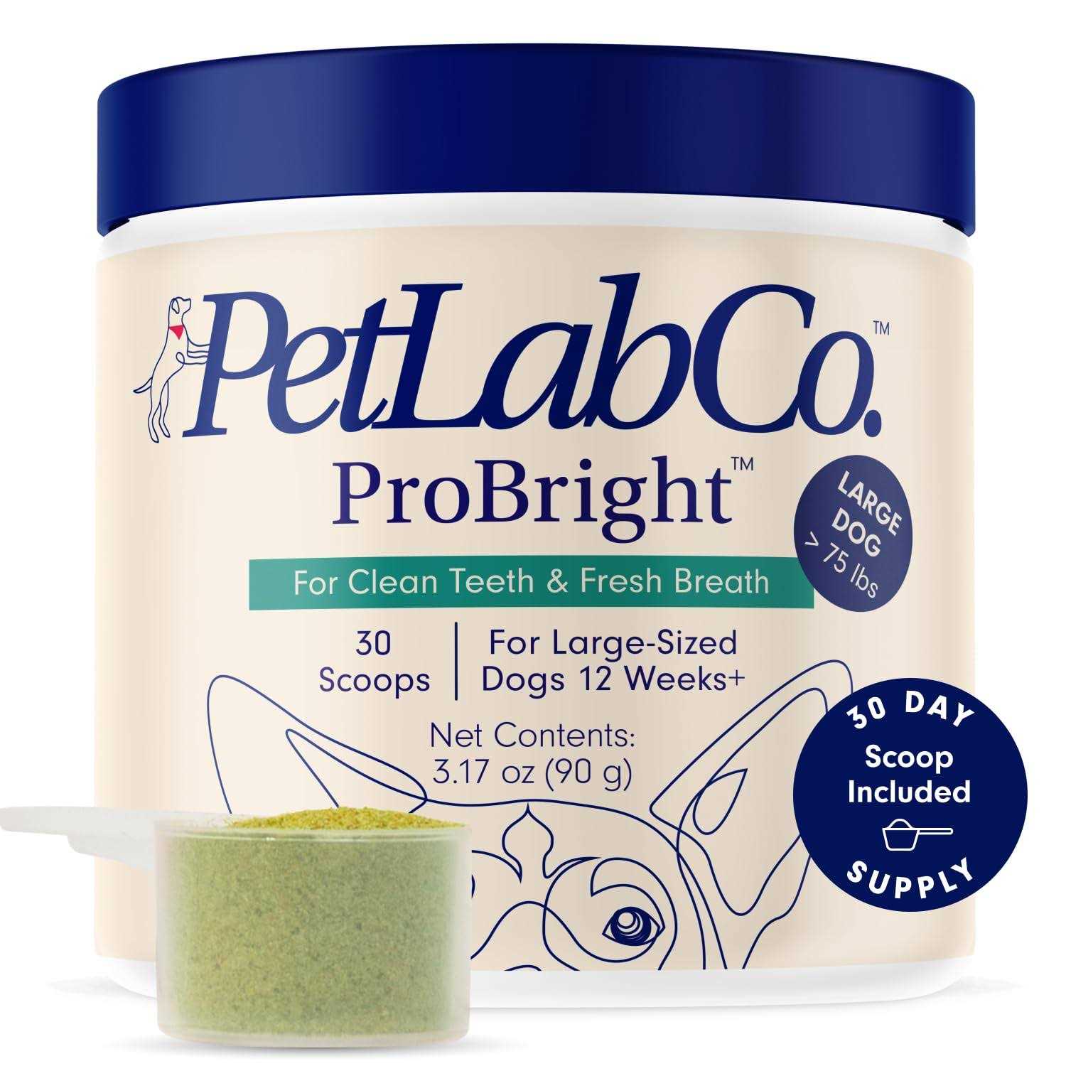 PetLab Co. ProBright Dog Dental Powder Dogs - Healthber