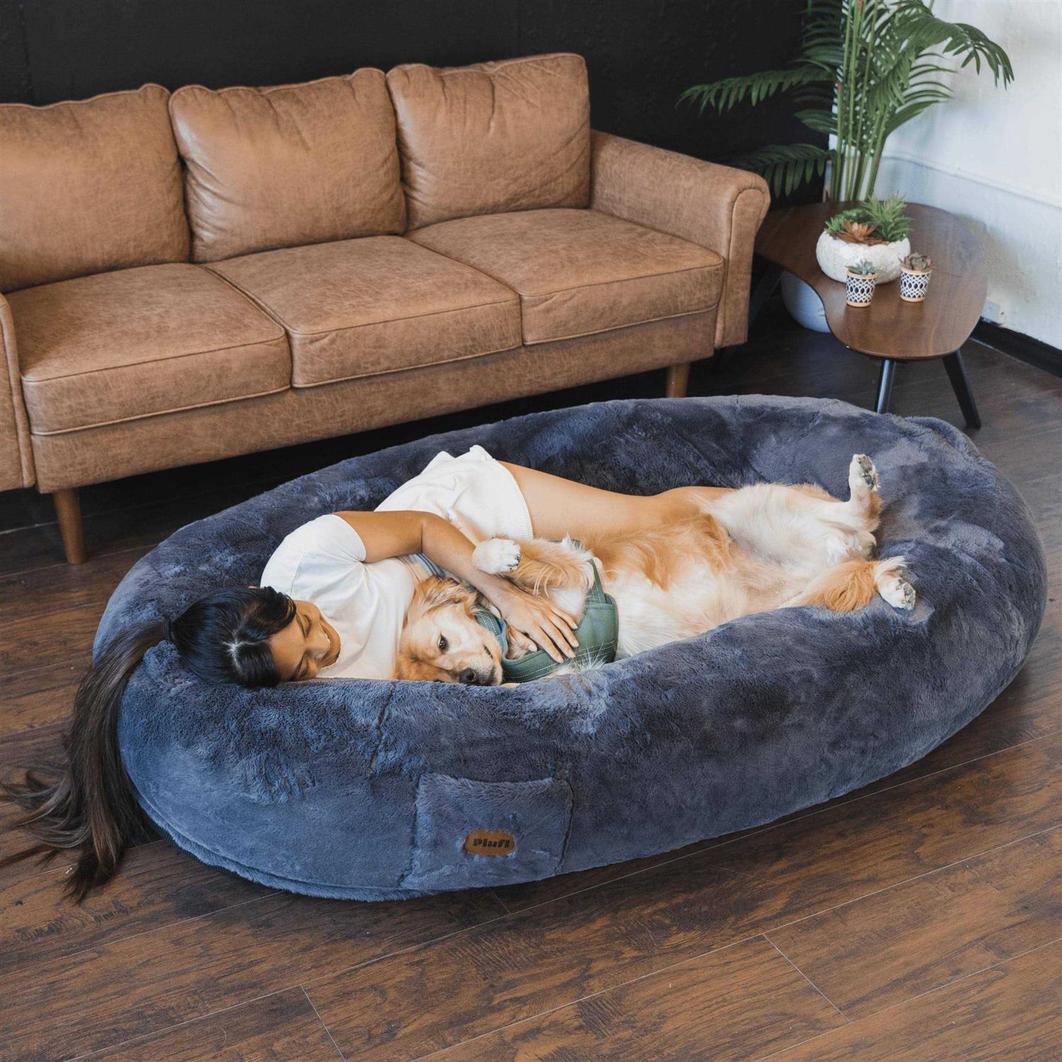 Plufl The Original Human Dog Bed Giant Dog Beds for Humans - Healthber