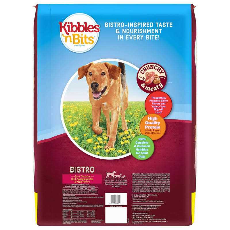 Kibbles n Bits Bistro Beef Dog Food - Healthber