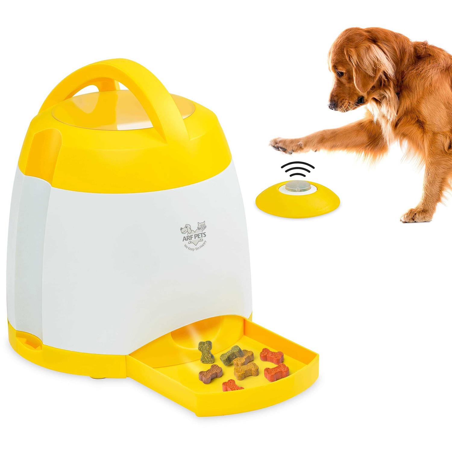 Arf Pets Memory & Training Activity Dog Treat Dispenser - Healthber