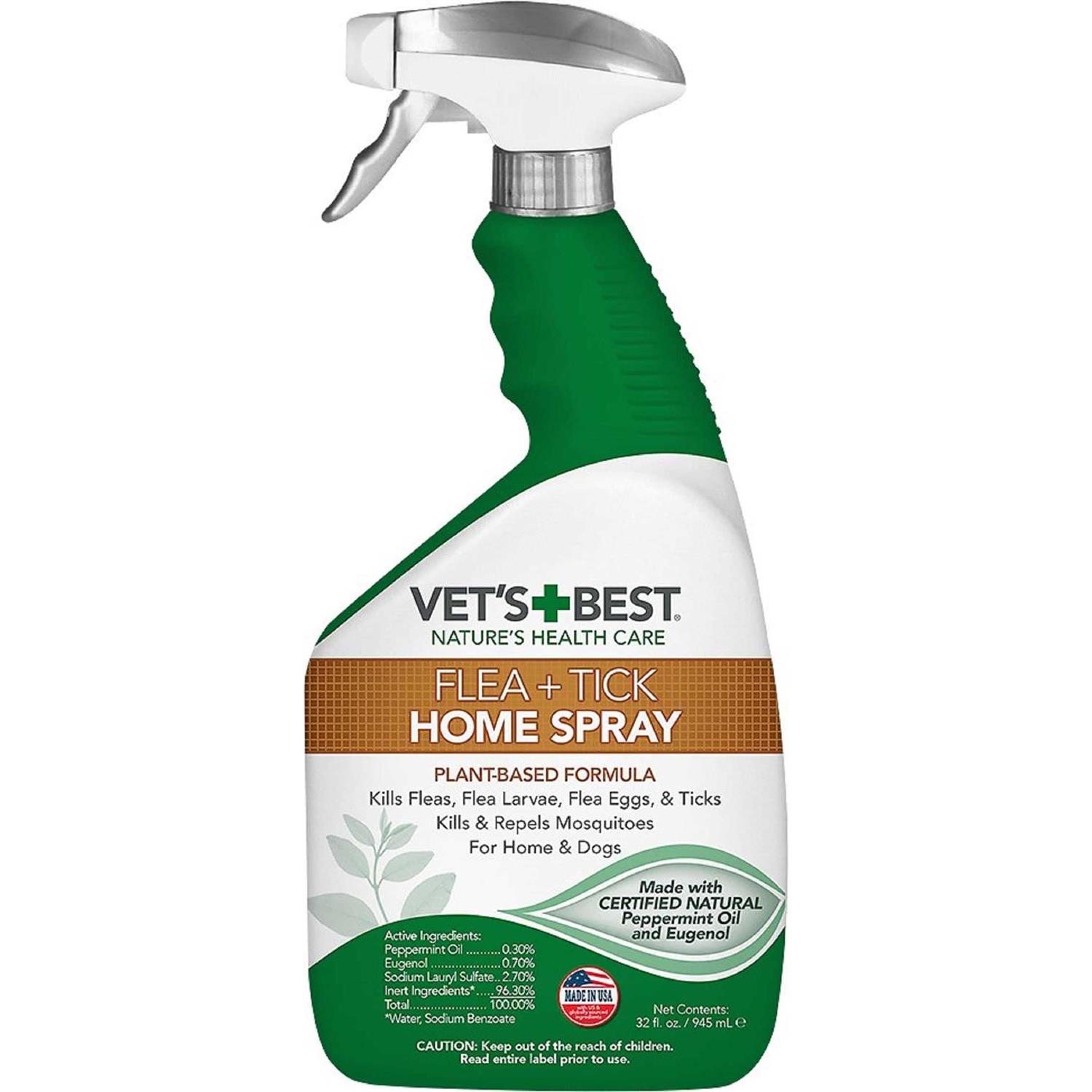 Vet’s Best Flea Tick Home Spray - Healthber