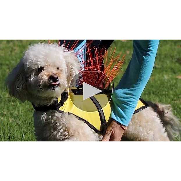 CoyoteVest CoyoteWhiskers Protection Nylon Bristles for CoyoteVest or SpikeVest Dog Harness Vest, Dog Accessories That Deter Coyote, Hawk and Raptor - Healthber