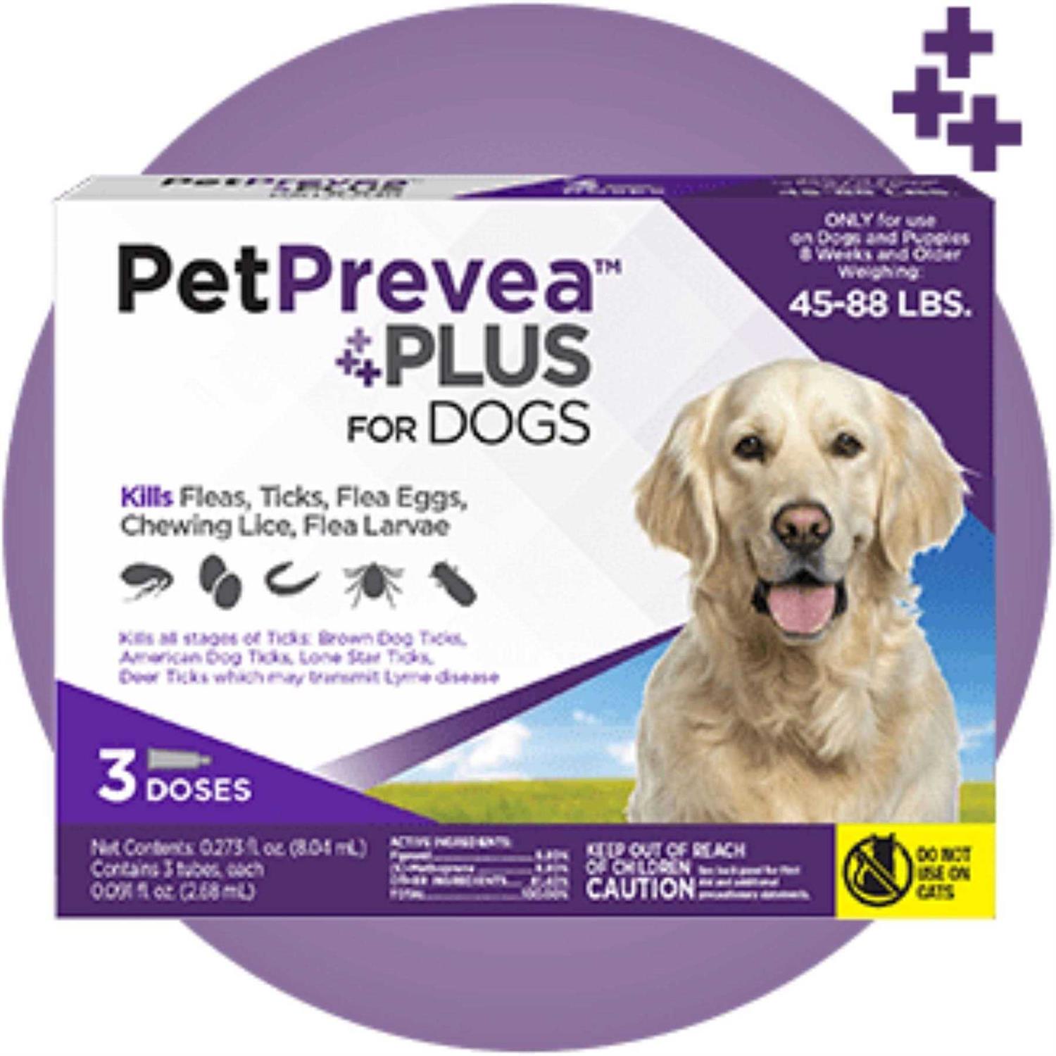 PetPrevea Plus for Dogs 45-88lbs - Healthber