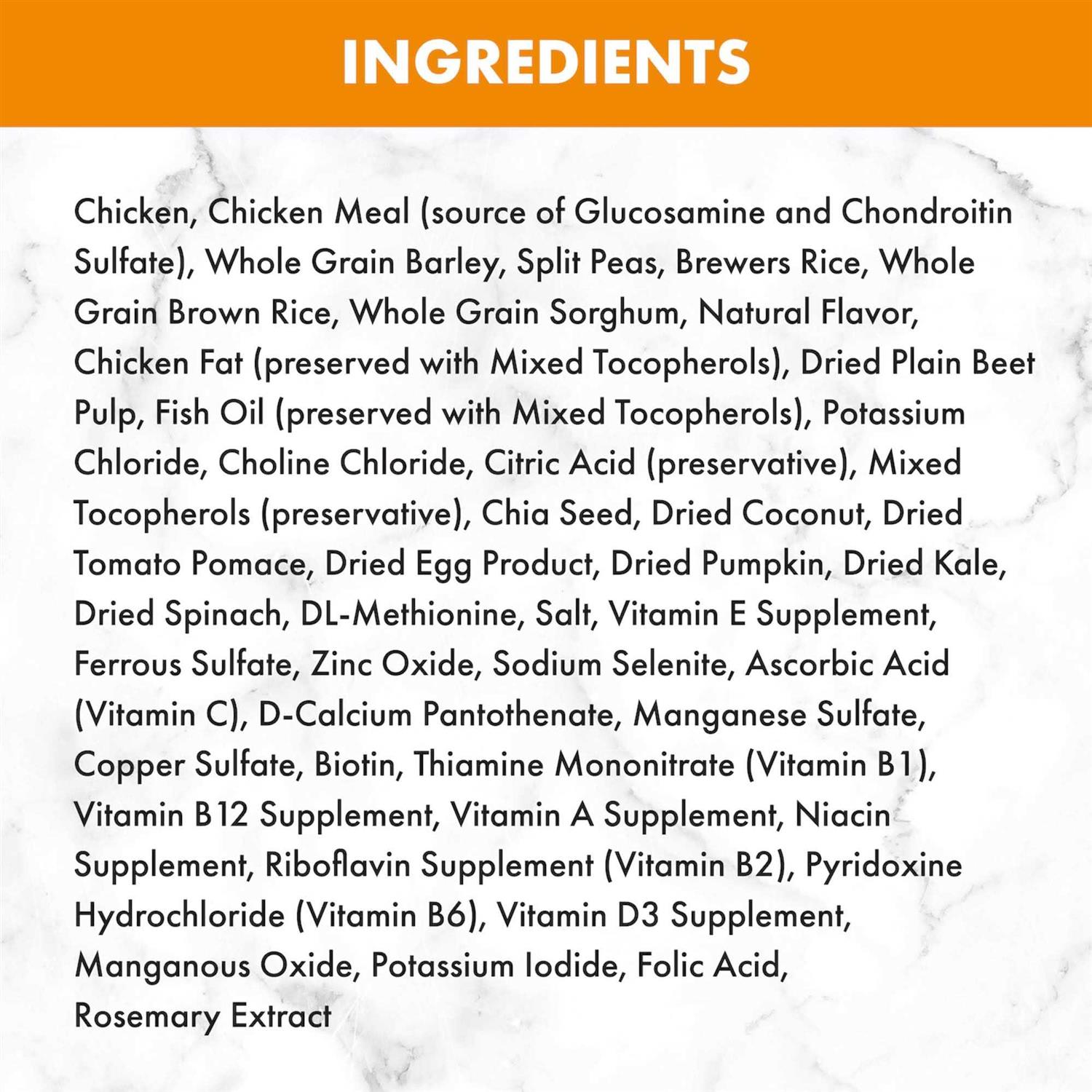 Nutro Natural Choice Chicken & Brown Rice Senior Dry Dog Food - Healthber