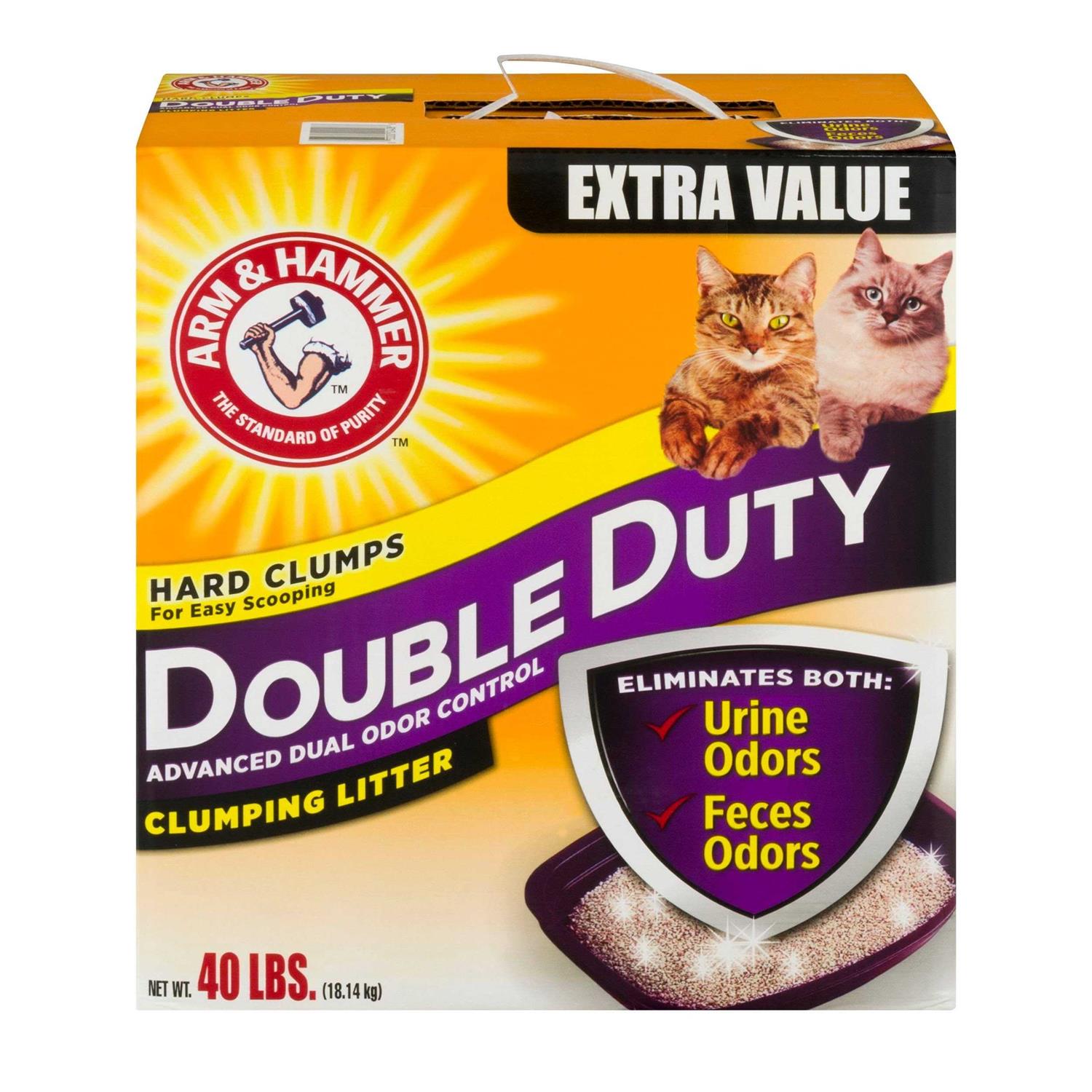 Arm Hammer Double Duty Clumping Litter - Healthber
