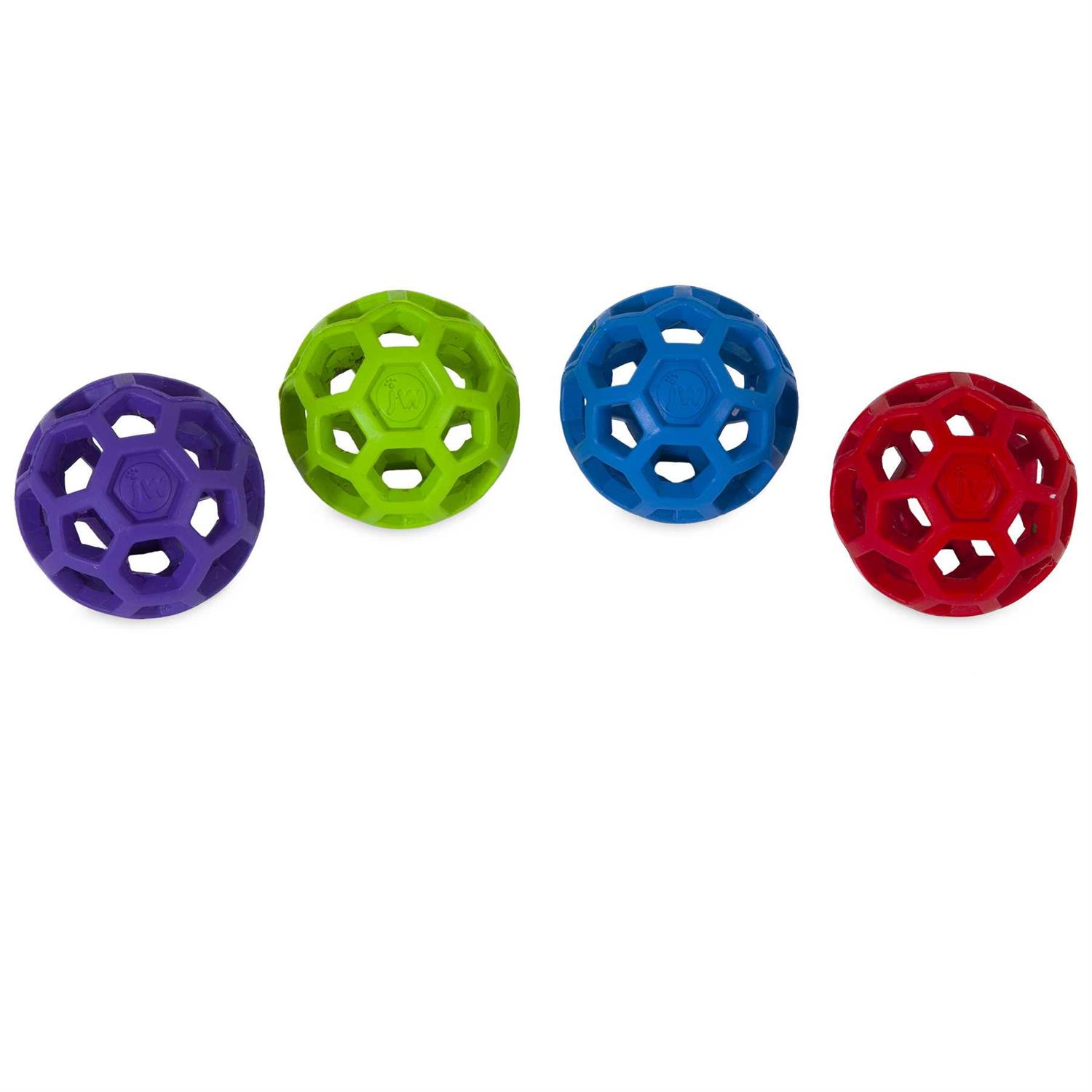 JW Pet Mini Hol-ee Roller Dog Toy, Hol-ee Roller, 2inch (Color Varies) - Healthber