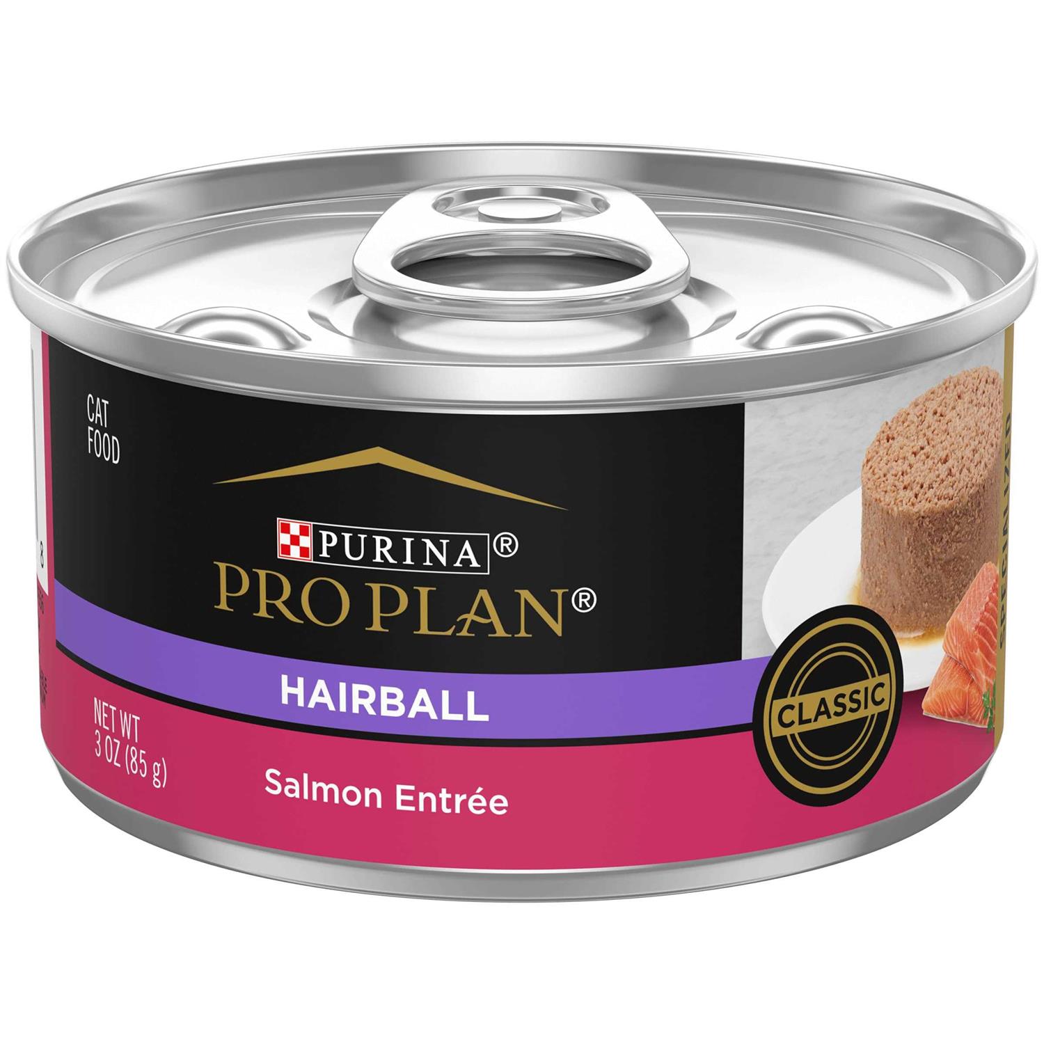 Purina Pro Plan Hairball Control Cat Food Wet Pate - Healthber