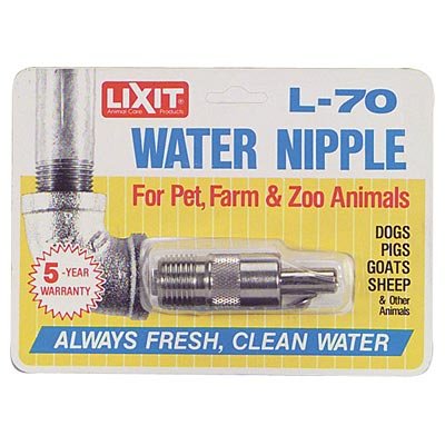 L-70 Water Nipple Valve, Single - Healthber
