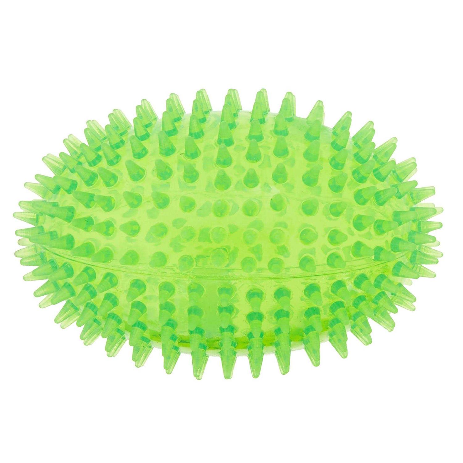 Top Paw Spiky Football Squeaker Dog Toy - Healthber