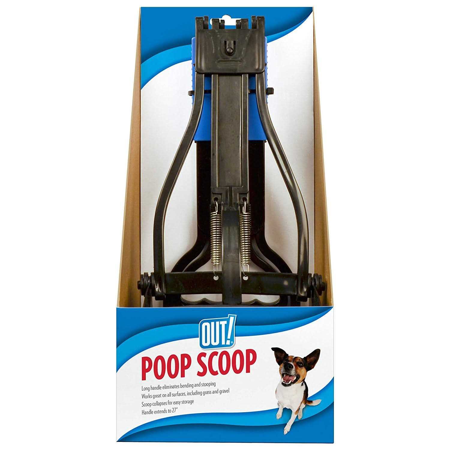 Out! One Handed Dog Poop Scoop - Healthber
