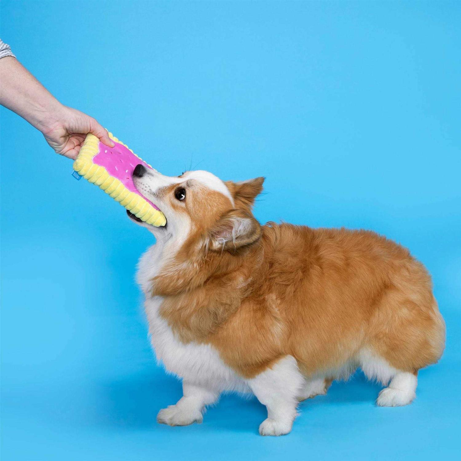 BARK Toaster Pastry Dog Toy - Healthber