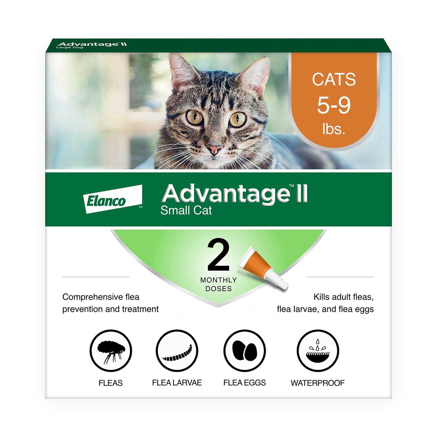 Advantage II Flea Treatment Small Cats - Healthber