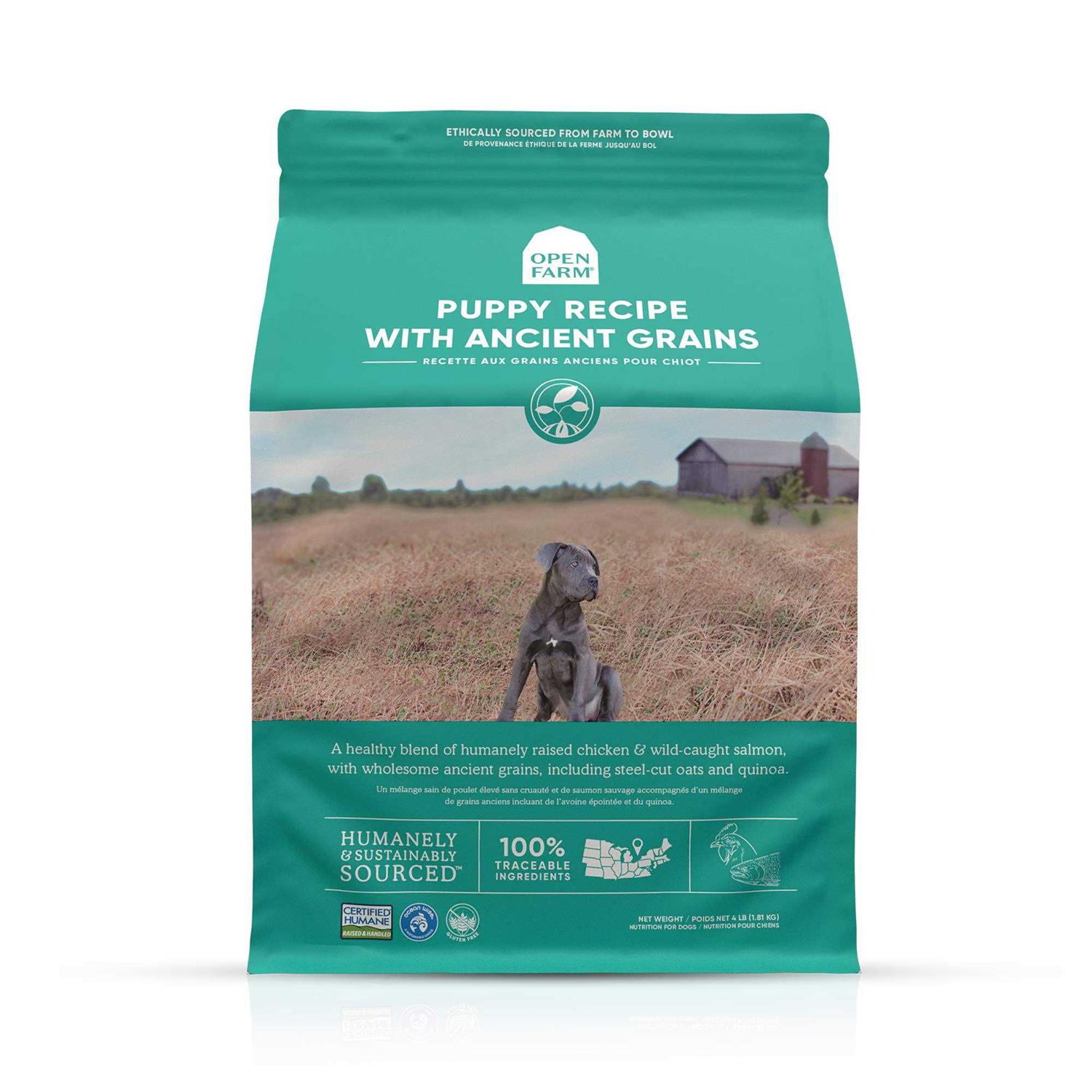 Open Farm Ancient Grains Puppy Dry Dog Food - Healthber