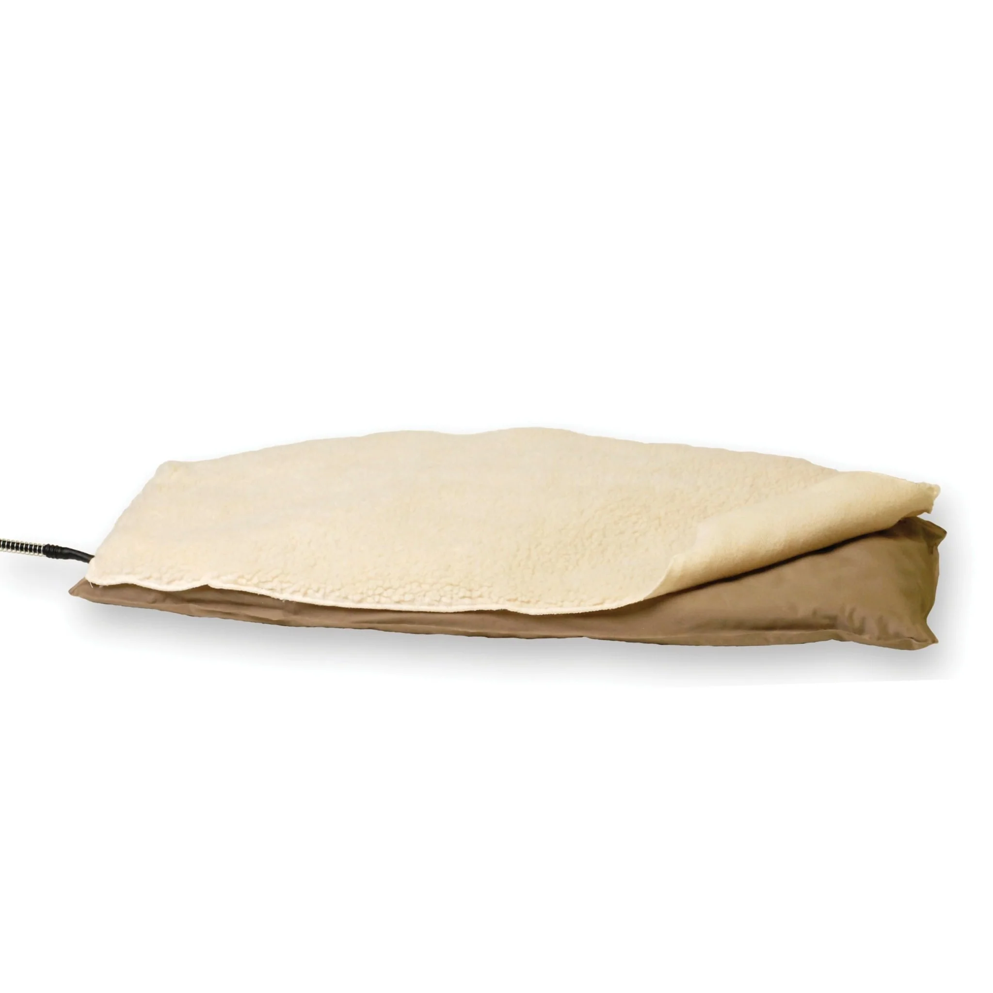 K&H Lectro-Soft Igloo-Style Heated Bed, Tan - Healthber