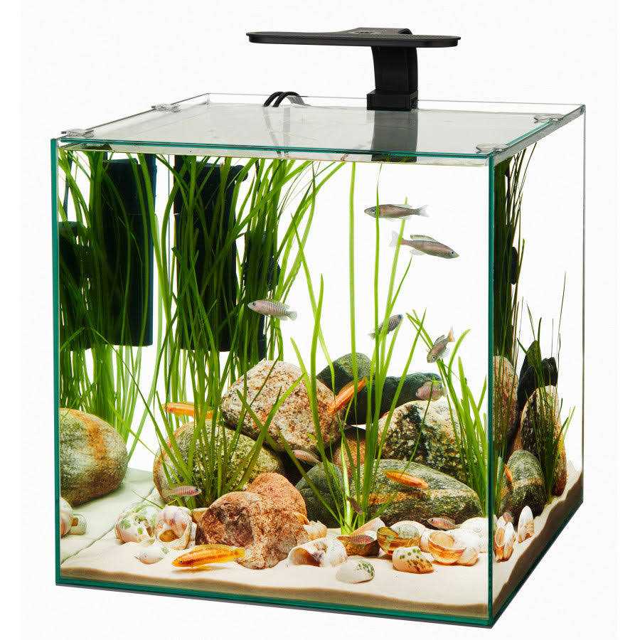 Aqueon Frameless Cube Aquarium - Healthber