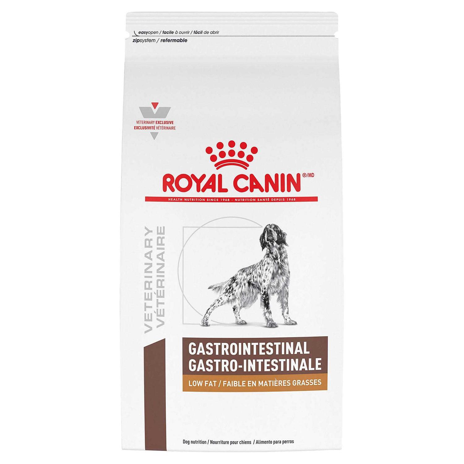 Royal Canin Veterinary Diet Canine Gastrointestinal Low Fat Dry Dog Food - Healthber