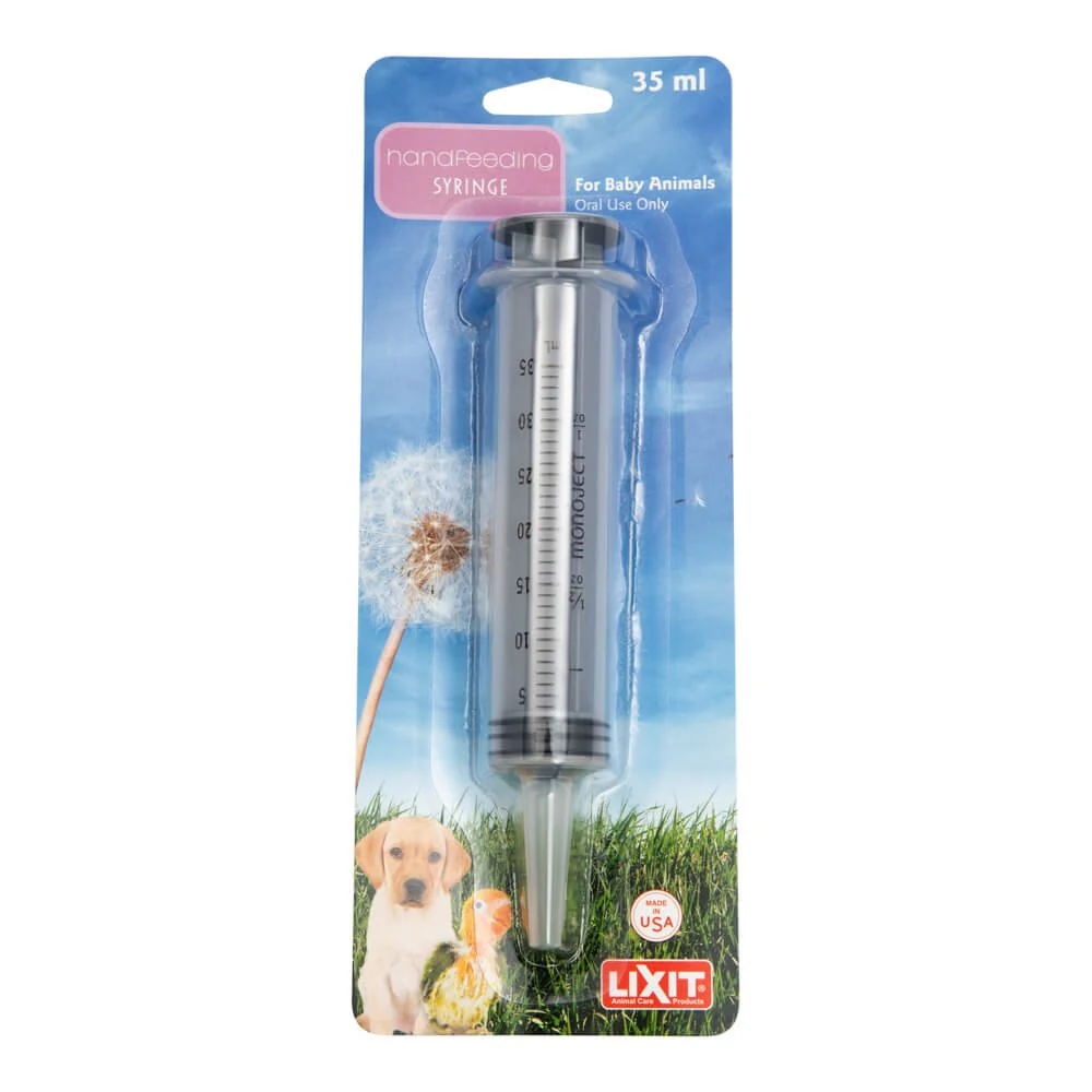 Lixit Hand Feeding Syringe - Healthber