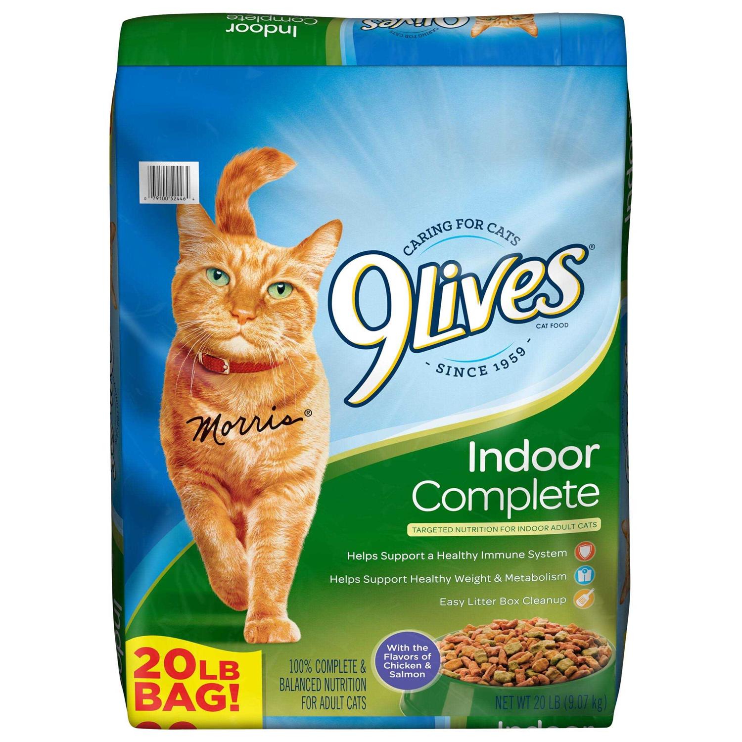 9Lives Cat Food Indoor Complete - Healthber