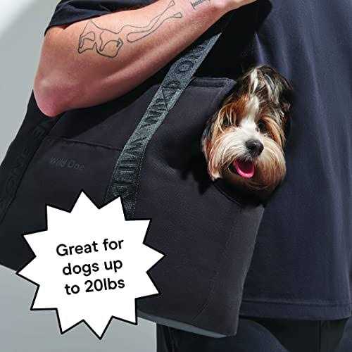Wild One Cotton Everyday Dog Carrier - Healthber