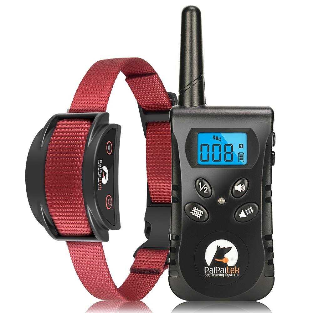 Paipaitek No Shock Dog Training Collar with Remote Vibration Collar Dogs Dogs - Healthber