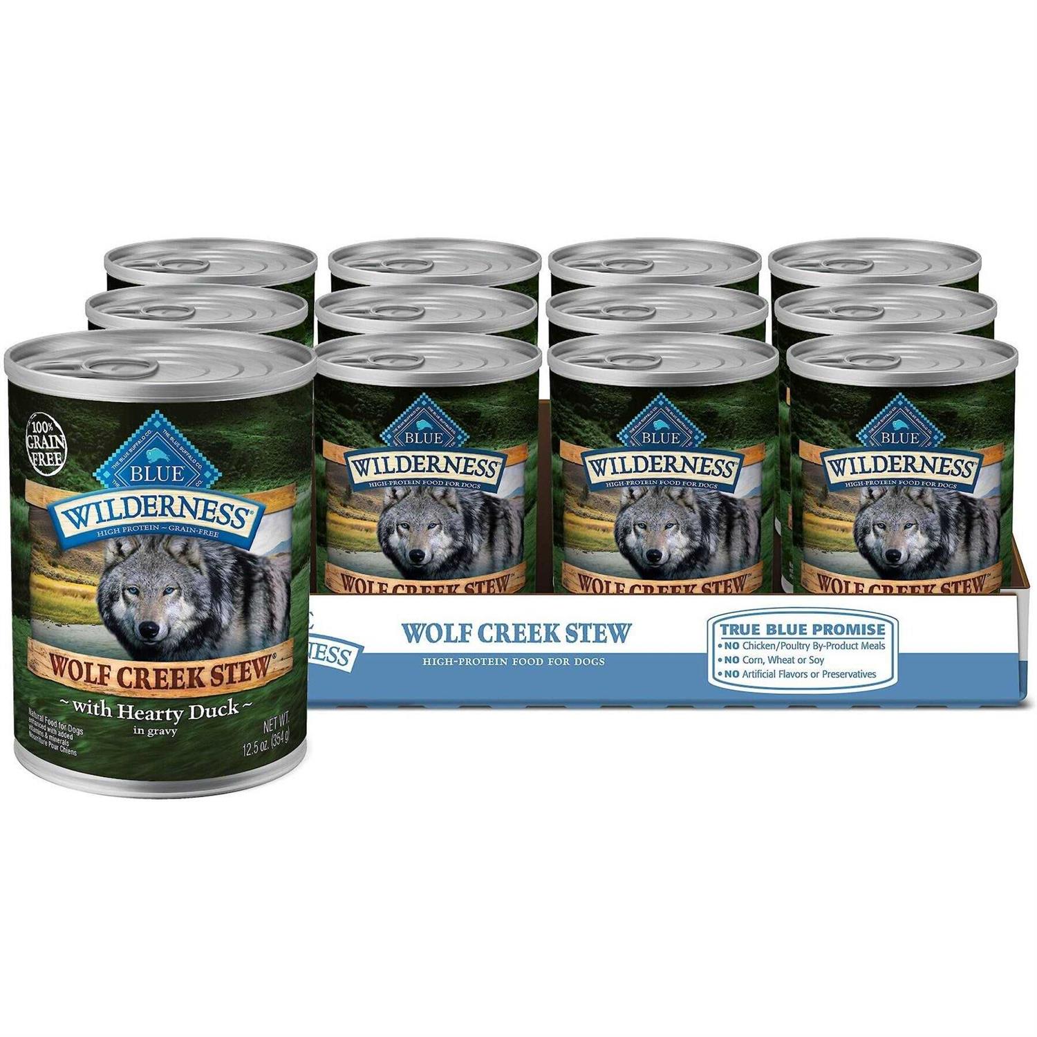 Blue Buffalo Wilderness Wolf Creek Stew Dog Food - Healthber