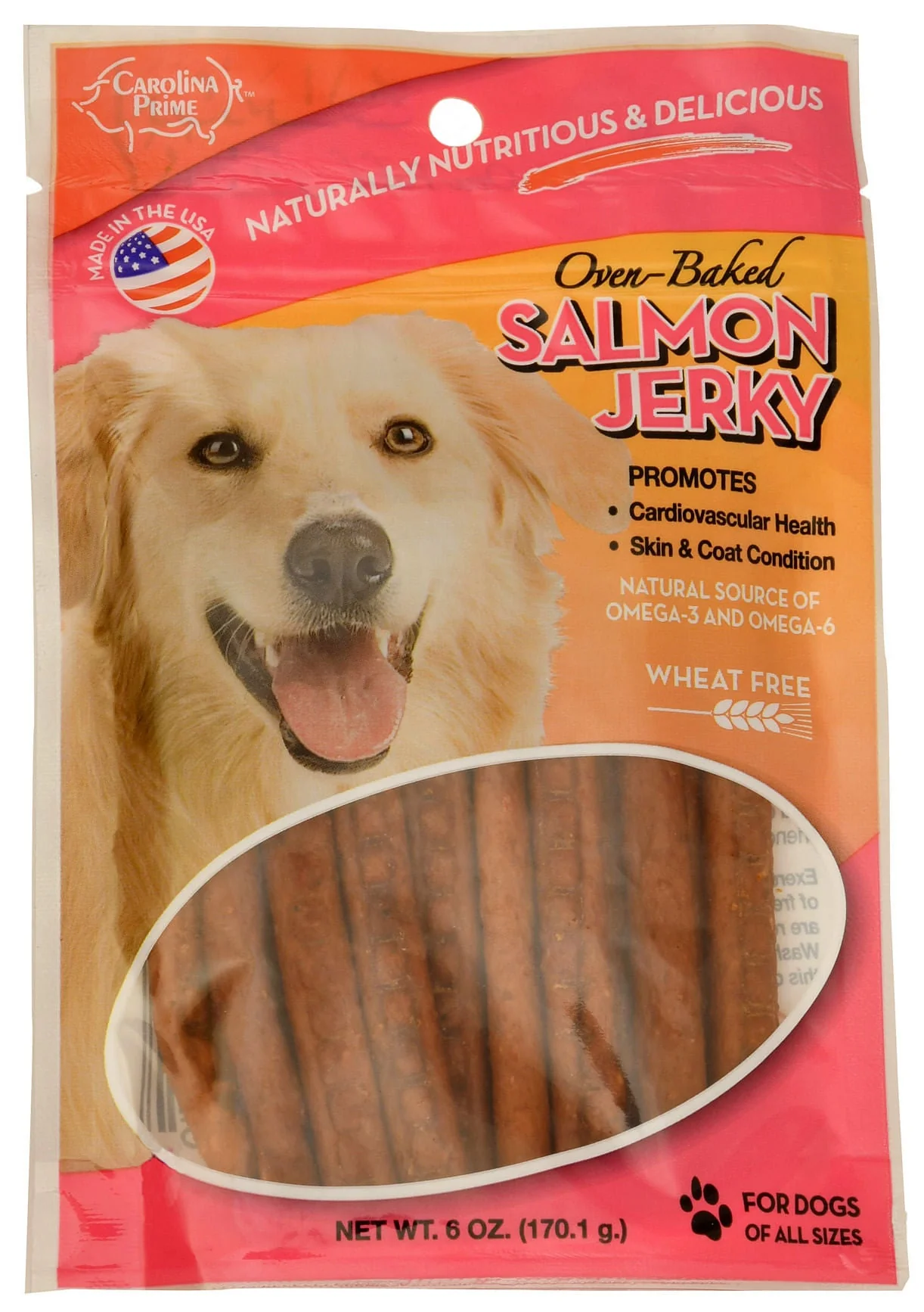 Carolina Prime Oven Baked Salmon Jerky - Healthber