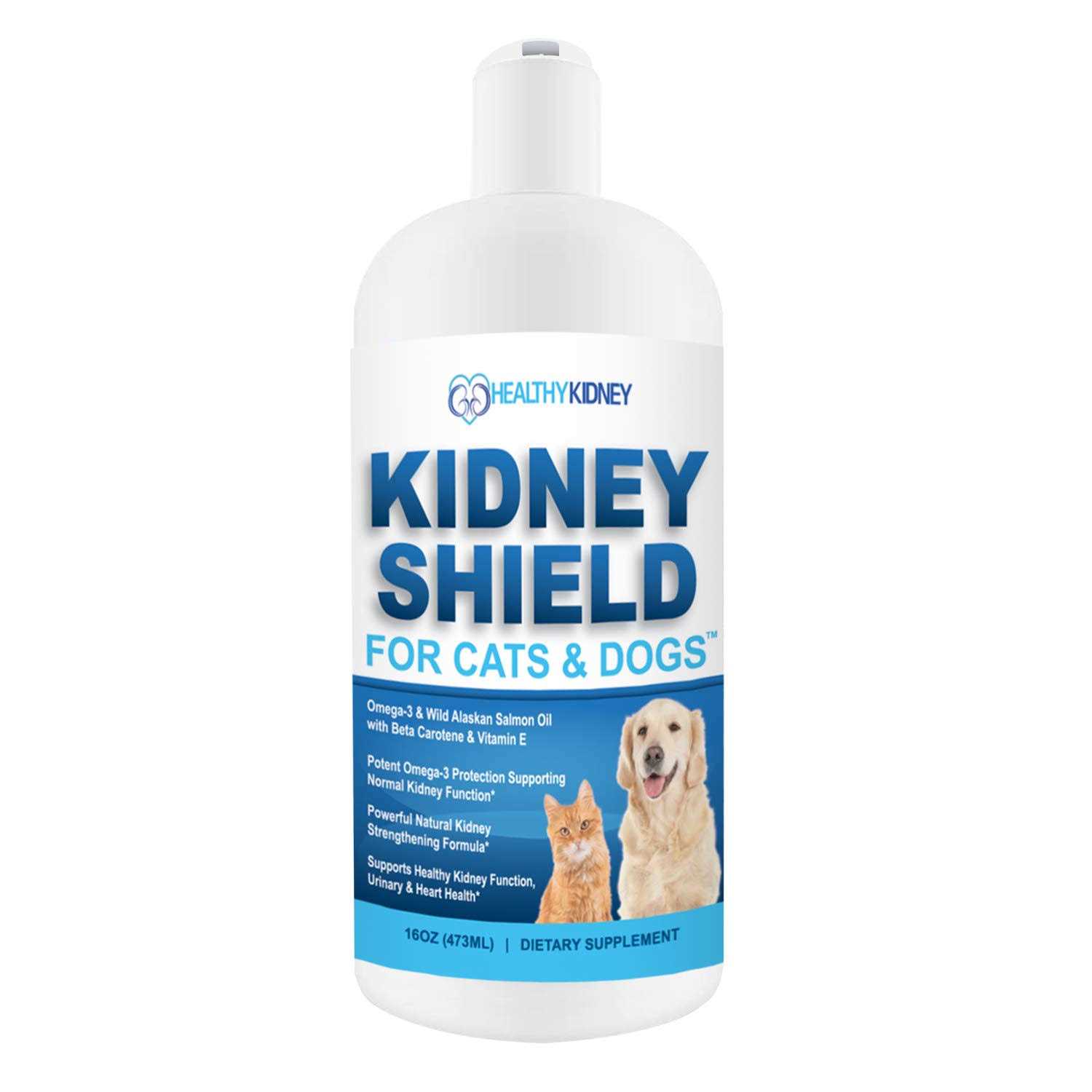 Dog and Cat Kidney Support Canine Feline Renal Health Support Supplement for Normal Kidney Function - Healthber