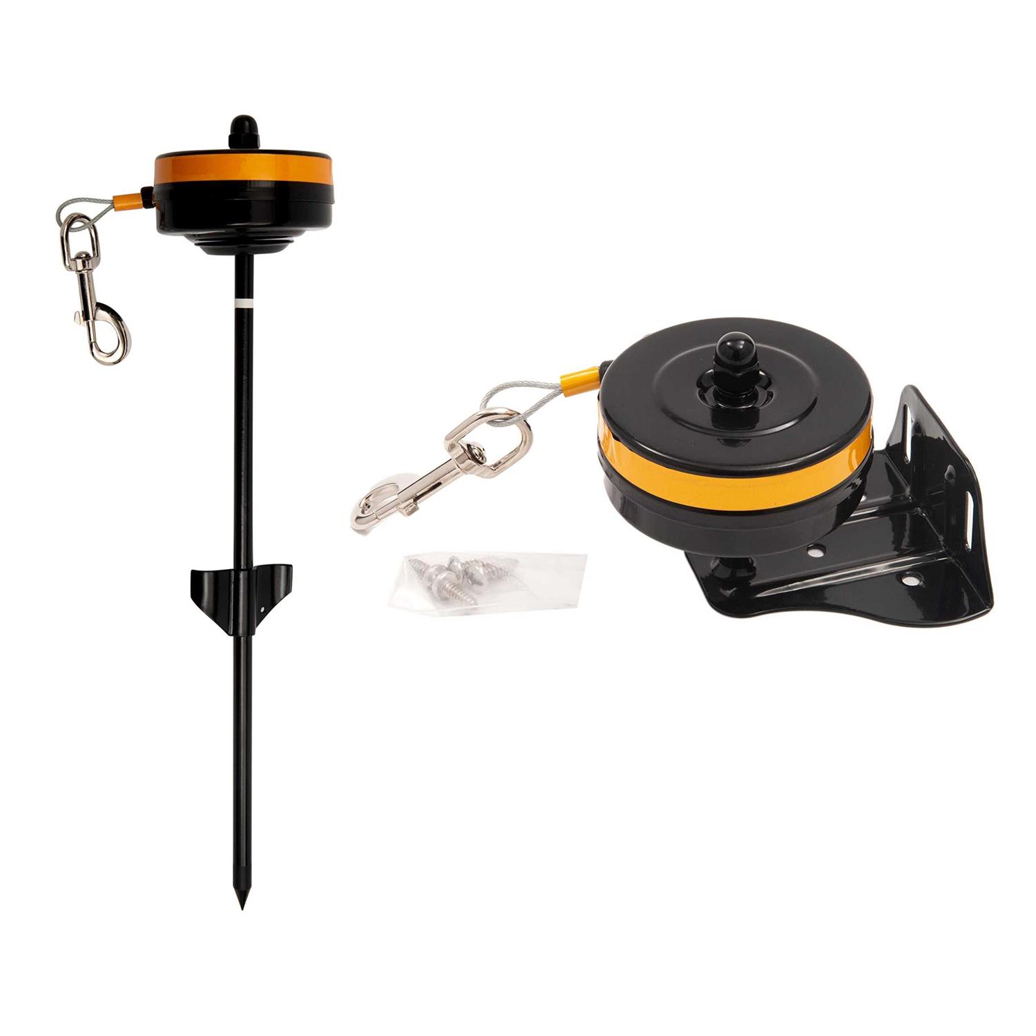 Lixit Bracket Mount Retractable Tie Out - Healthber