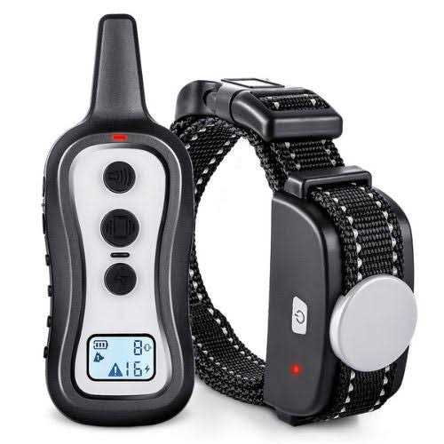Patpet P301 1000ft Remote Dog Bark Control & Training Shock Collar - Healthber