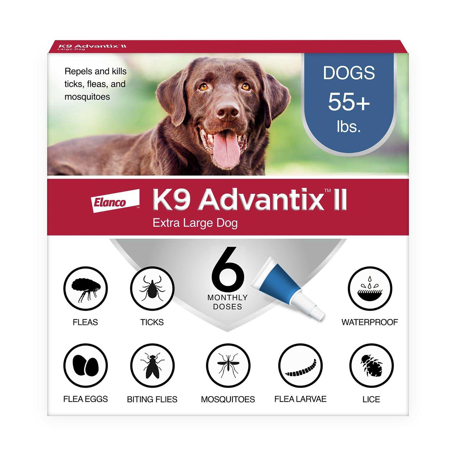 Bayer K9 Advantix II for Extra Large Dogs - Healthber