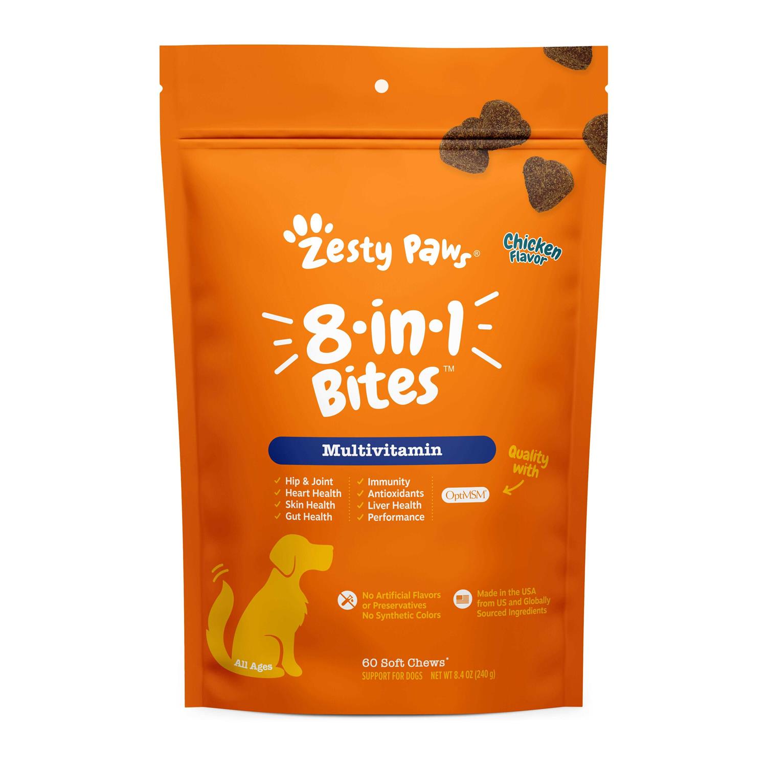 Zesty Paws 8-in-1 Bites - Healthber